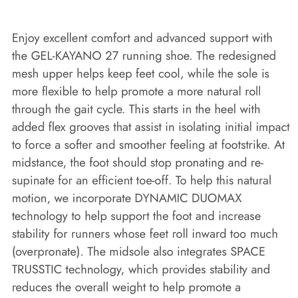 Women's Gel Kayano Running Shoes ASICS